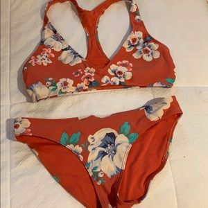 Flower bikini tropical bikini